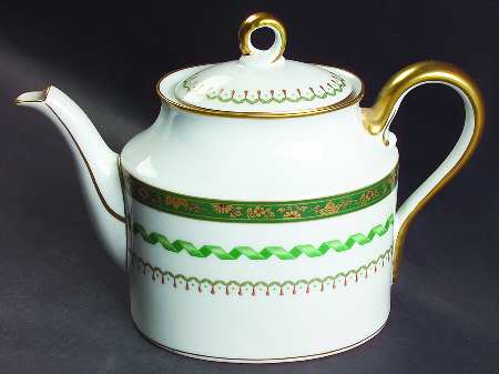 Pincio Green Teapot & Lid