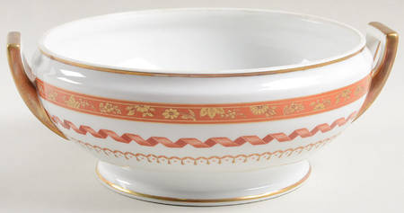 Pincio Red Round Vegetable No Lid
