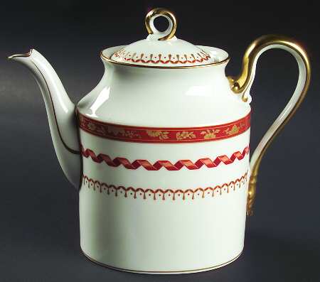 Pincio Red Coffee Pot & Lid