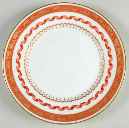 Pincio Red Luncheon Plate