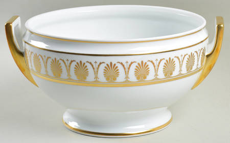 Pompei Gold Tureen No Lid
