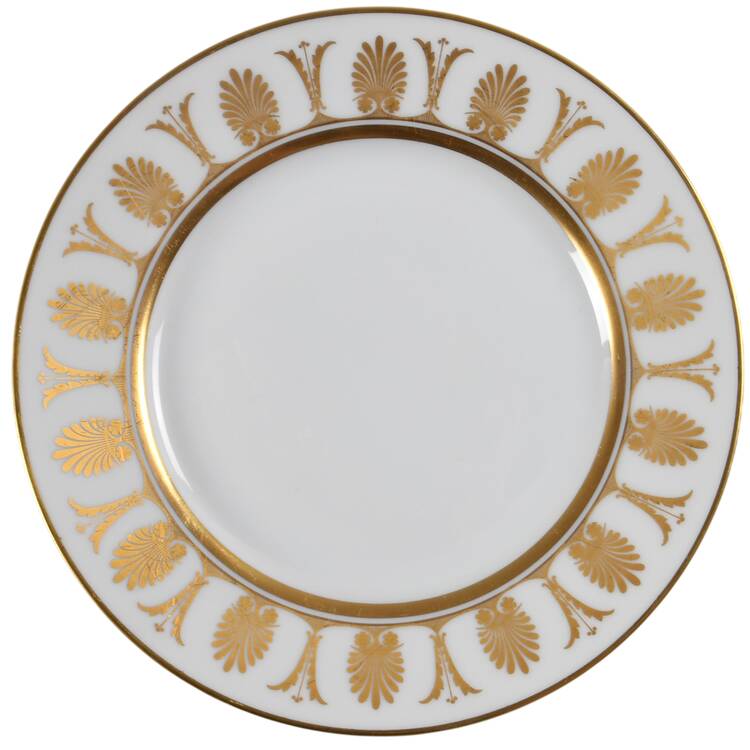 Pompei Gold Salad Plate