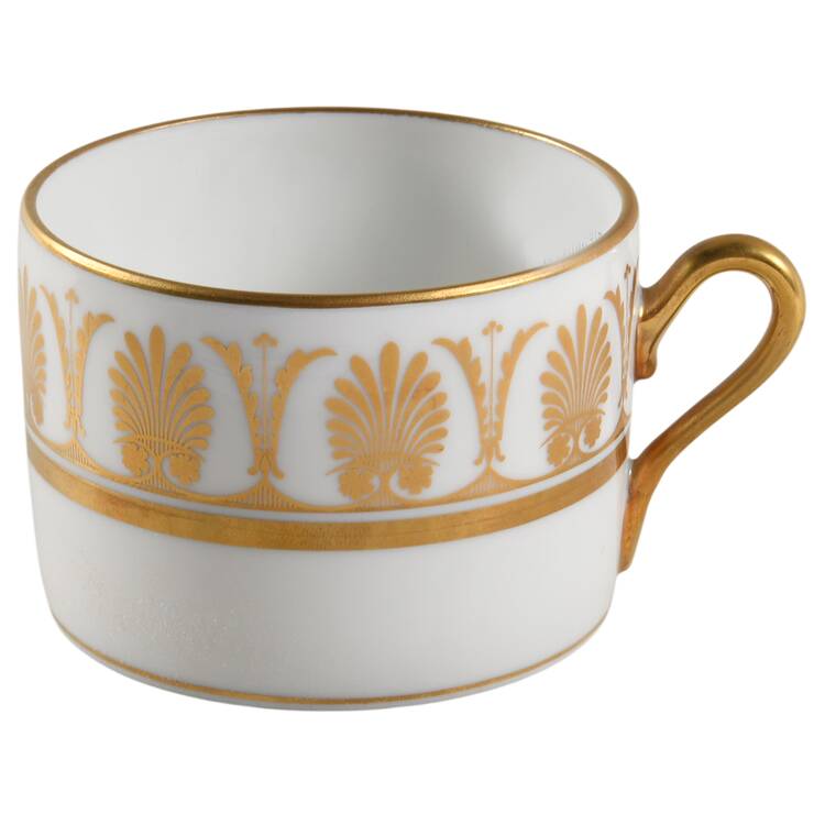 Pompei Gold Flat Cup