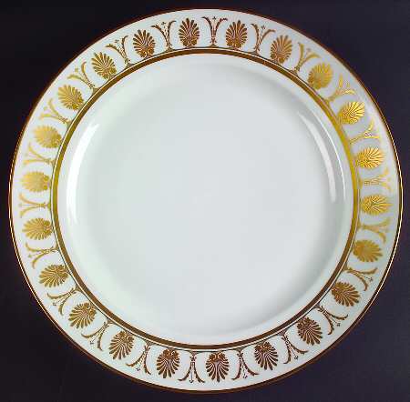Pompei Gold 13" Chop Plate (Round Platter)