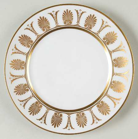 Pompei Gold Dessert/Pie Plate