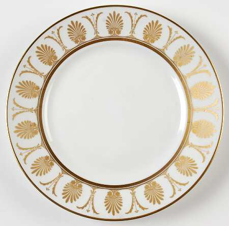 Pompei Gold Luncheon Plate