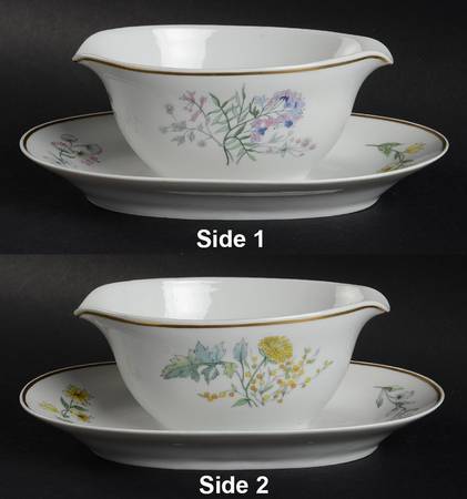 Primavera Gravy Boat with Attached Underplate