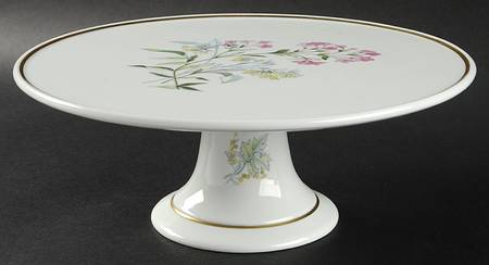 Primavera 10" Diameter Pedestal Cake Stand