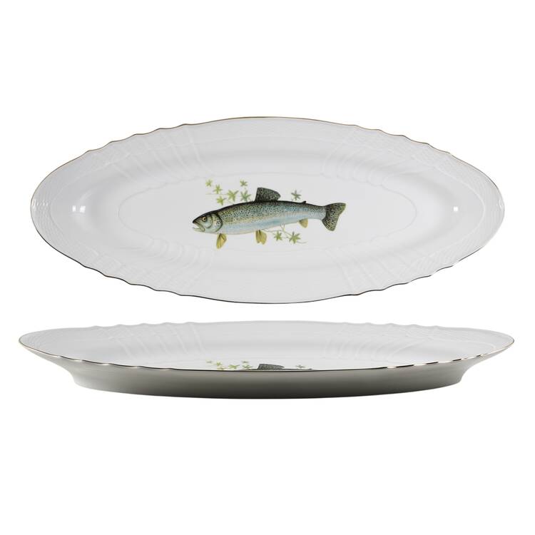 Quenelle (Scalloped) Fish Platter