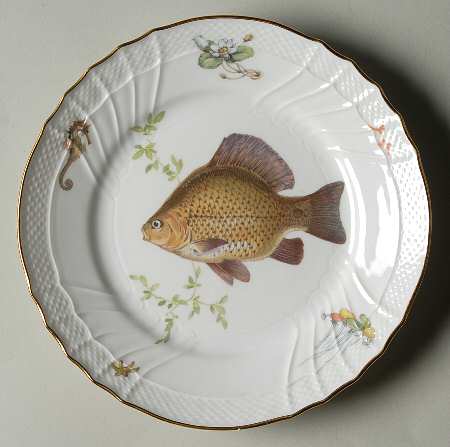 Quenelle (Scalloped) Salad Plate