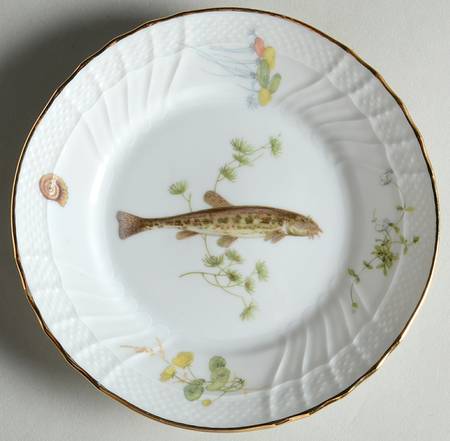Quenelle (Scalloped) Bread & Butter Plate