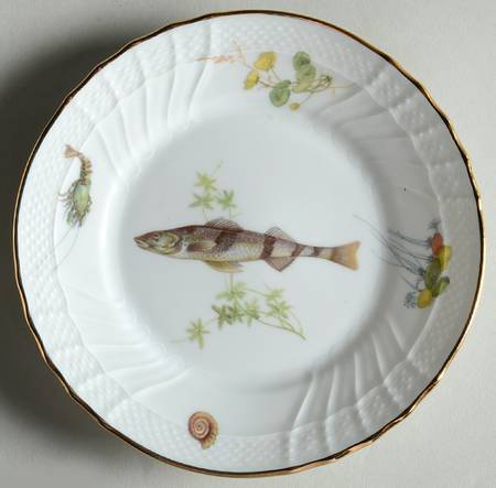 Quenelle (Scalloped) Bread & Butter Plate