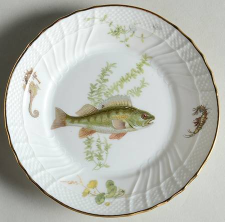 Quenelle (Scalloped) Bread & Butter Plate