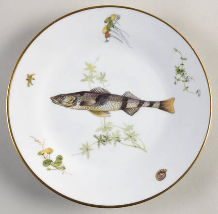 Quenelle (Smooth) Salad Plate