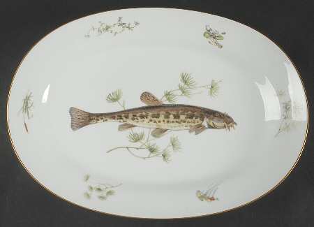 Quenelle (Smooth) 15" Oval Serving Platter
