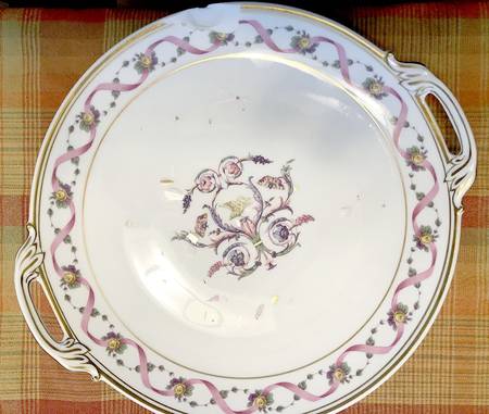 Rapallo Handled Cake Plate