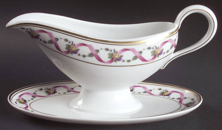 Rapallo Gravy Boat with Attached Underplate