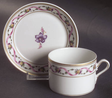 Rapallo Flat Cup & Saucer Set