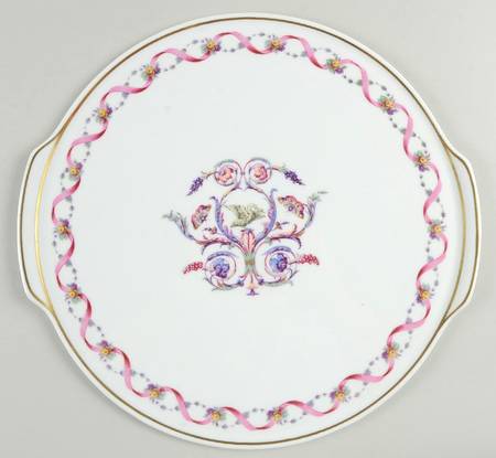 Rapallo Handled Cake Plate