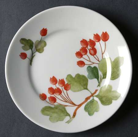 Red Currant Bread & Butter Plate