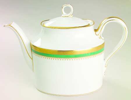 Regal Green Teapot & Lid
