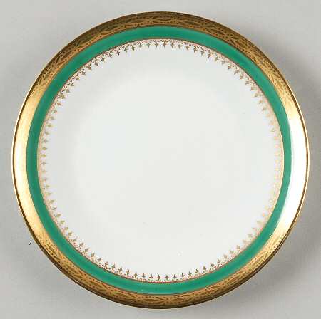 Regal Green Bread & Butter Plate