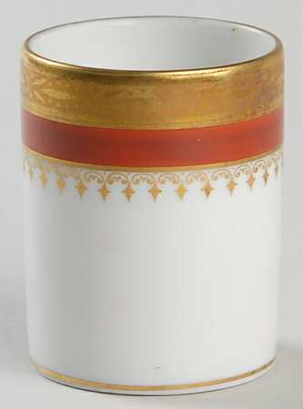 Regal Orange Toothpick Holder