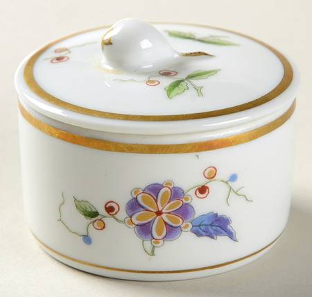 Riviera (Smooth, Coupe Shape) 1" Round Box & Lid