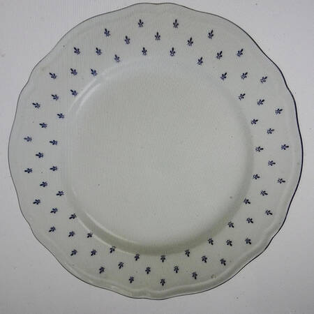 Royal Blue Dinner Plate