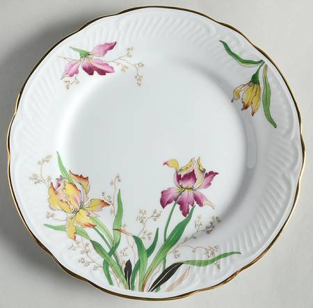 Royal Garden Salad Plate
