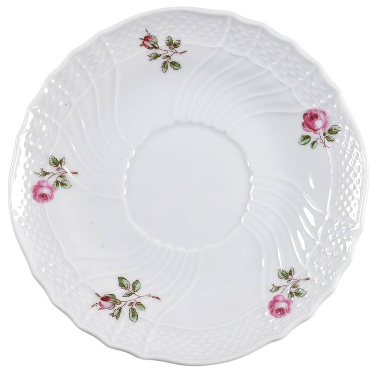 Roselline Saucer for Flat Cup