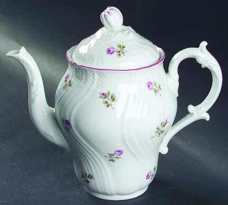 Roselline Coffee Pot & Lid