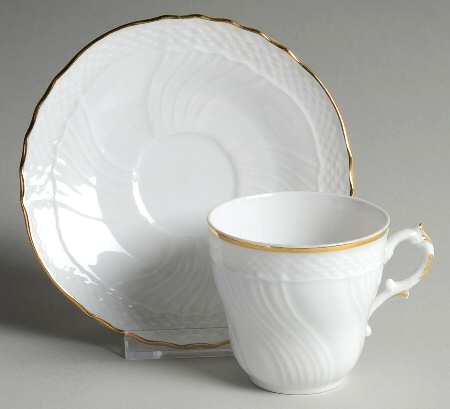 San Remo Flat Demitasse Cup & Saucer Set