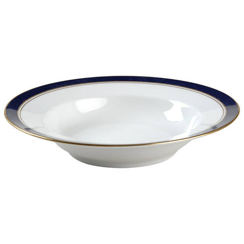 Sardinia Blue Rim Soup Bowl