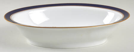 Sardinia Blue 9" Oval Vegetable Bowl