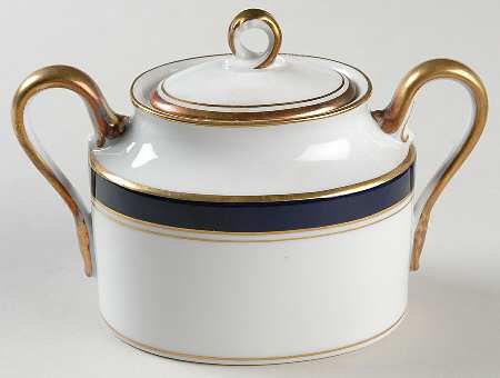 Sardinia Blue Sugar Bowl & Lid