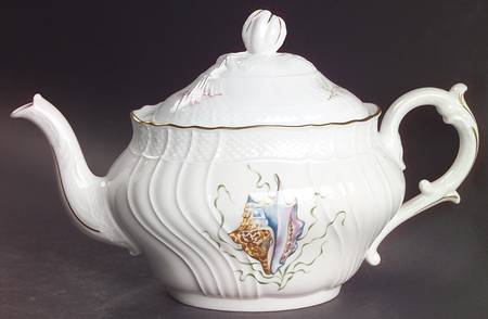 Shells Teapot & Lid
