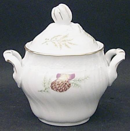 Shells Sugar Bowl & Lid