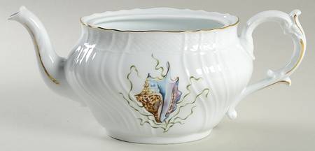 Shells Teapot No Lid