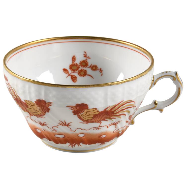 Siena Rust (Scalloped, Vecchio Ginori) Flat Cup