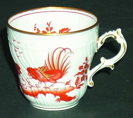 Siena Rust (Scalloped, Vecchio Ginori) Flat Demitasse Cup