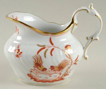 Siena Rust (Scalloped, Vecchio Ginori) Oval Creamer