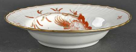 Siena Rust (Scalloped, Vecchio Ginori) Rim Soup Bowl