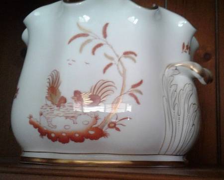 Siena Rust (Scalloped, Vecchio Ginori) 6" Cachepot