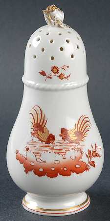 Siena Rust (Scalloped, Vecchio Ginori) Sugar Shaker