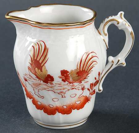 Siena Rust (Scalloped, Vecchio Ginori) Mini Creamer