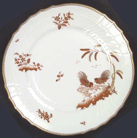 Siena Rust (Scalloped, Vecchio Ginori) by Ginori 1735