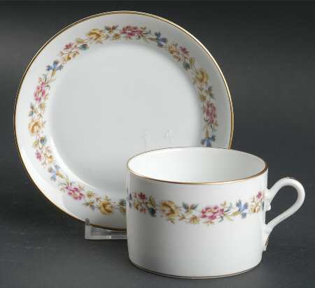 Sorrento Flat Cup & Saucer Set