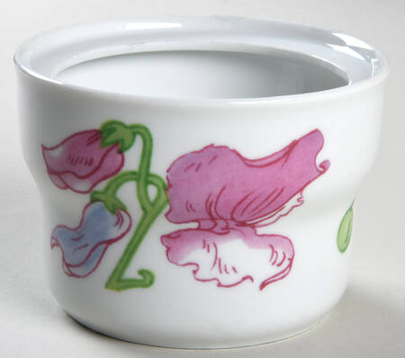 Sweet Pea Sugar Bowl No Lid