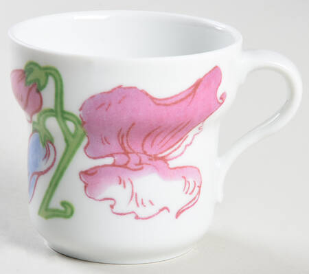 Sweet Pea Flat Demitasse Cup